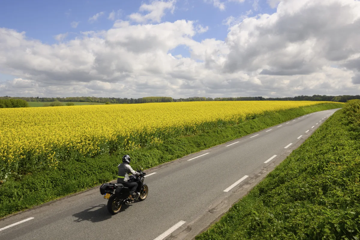 Motorroutes door Noord-Frankrijk met gratis GPX