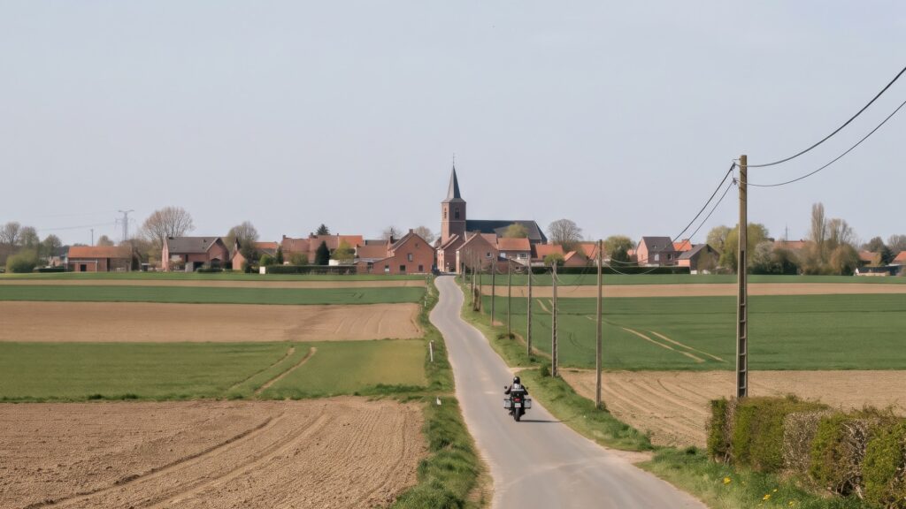 3 motorcycle routes in the Flemish Ardennes, from 81 to 137 km