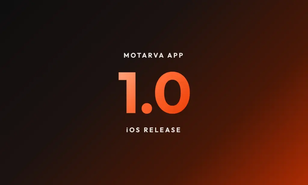 Motarva is now on the App Store for iPhone