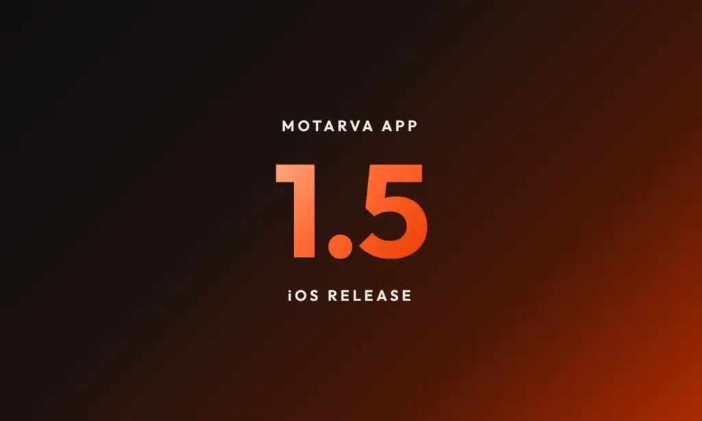 What is new in the Motarva app 1.5
