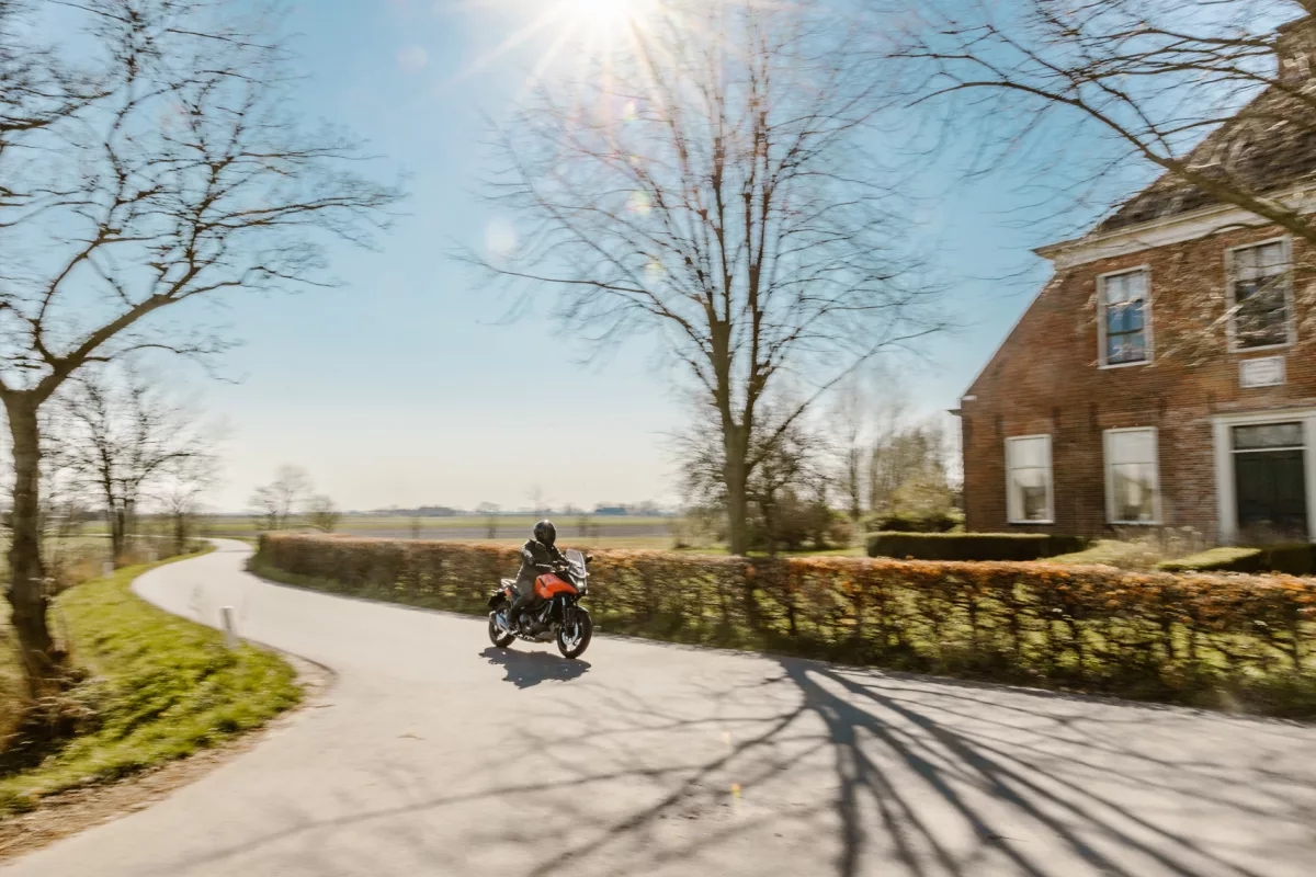 Motorcycle routes through the Netherlands with free GPX