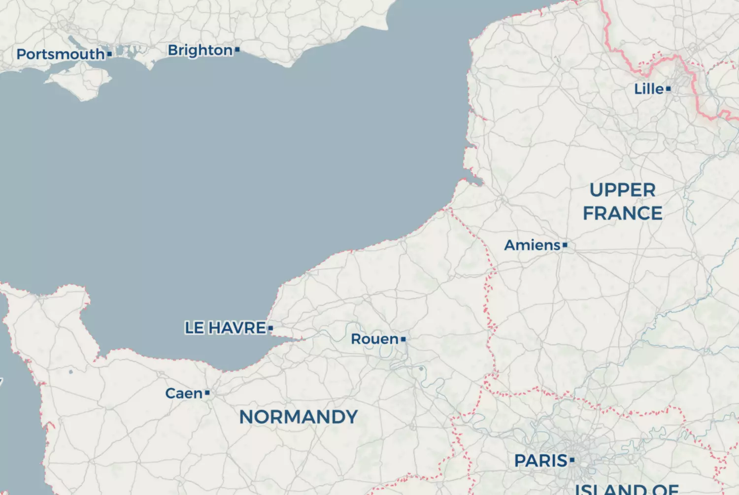 Route map: Van brasserie Deauville naar Deauville met een Deauville — Dag 2 — Hauts-de-France · France