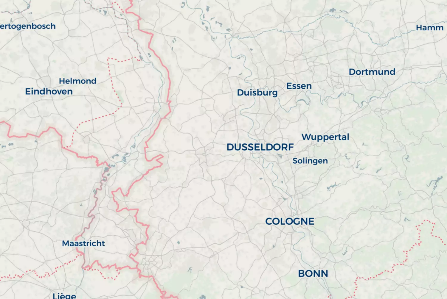 Route map: Keulen (Duitsland) — North Rhine-Westphalia · Germany
