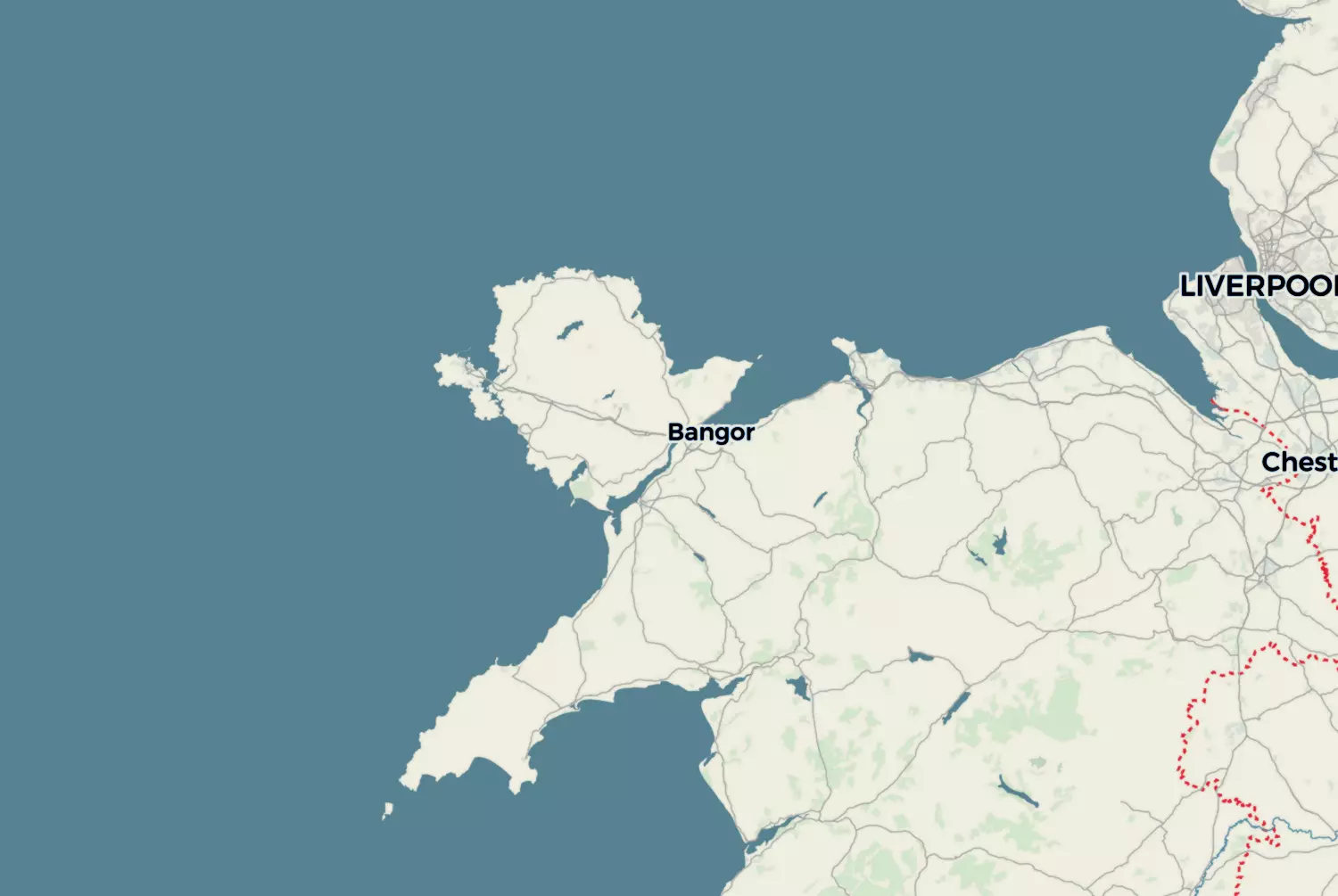 Route map: Anglesey (Wales) — Dag 2 — Wales · United Kingdom