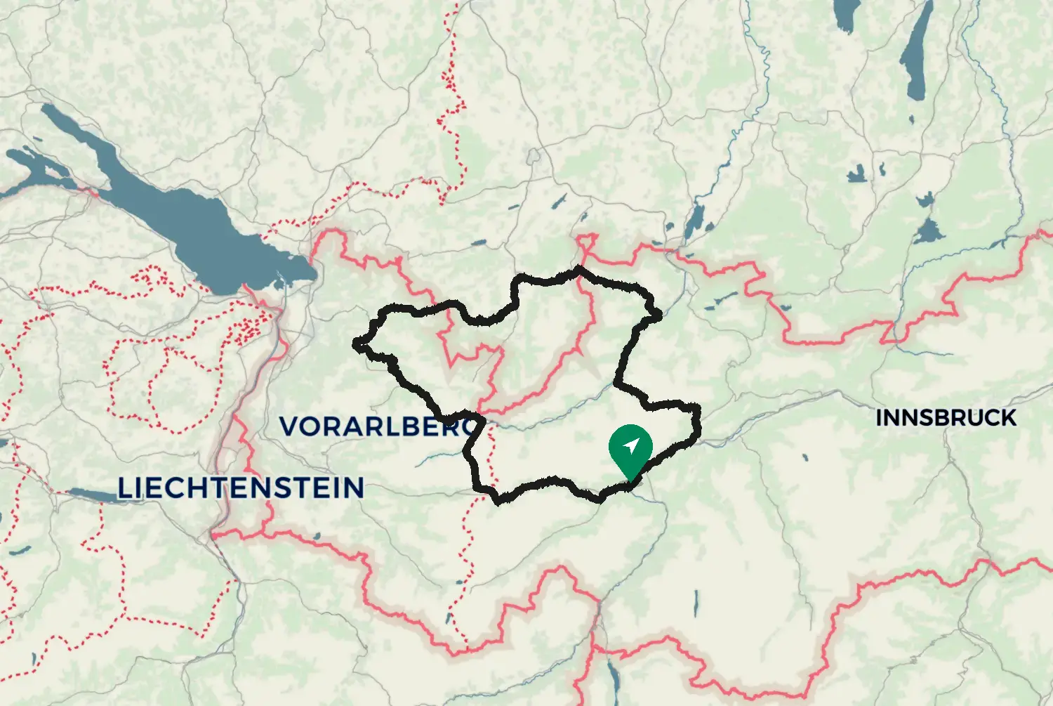 Route map: Schwabentour — Tyrol · Austria
