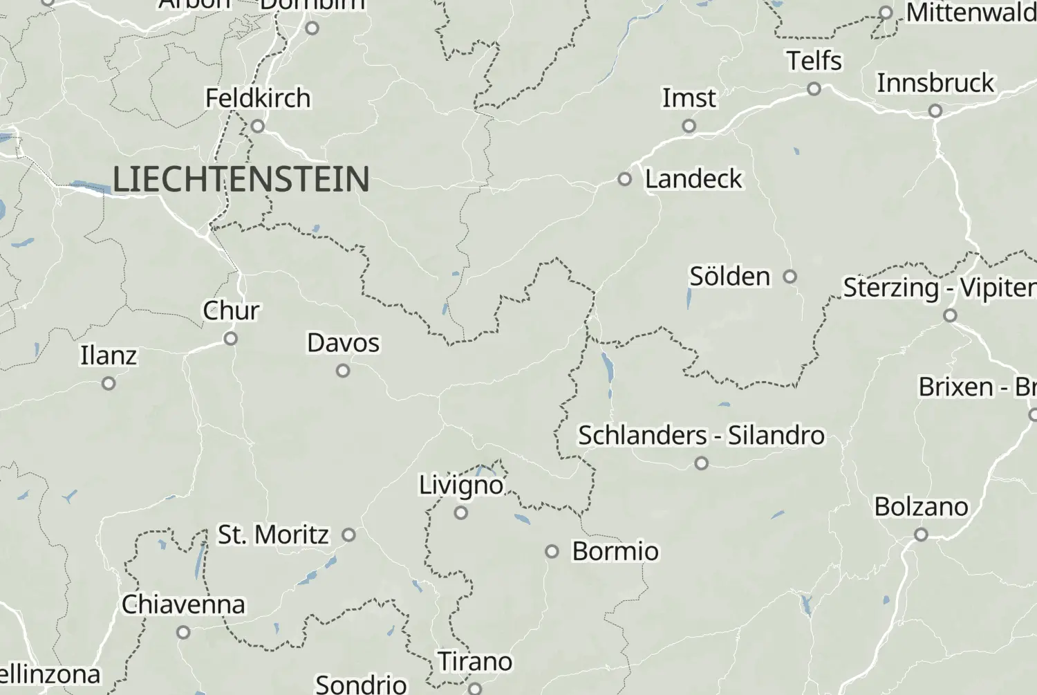 Route map: Stilfserjoch Königsetappe — Tyrol · Austria