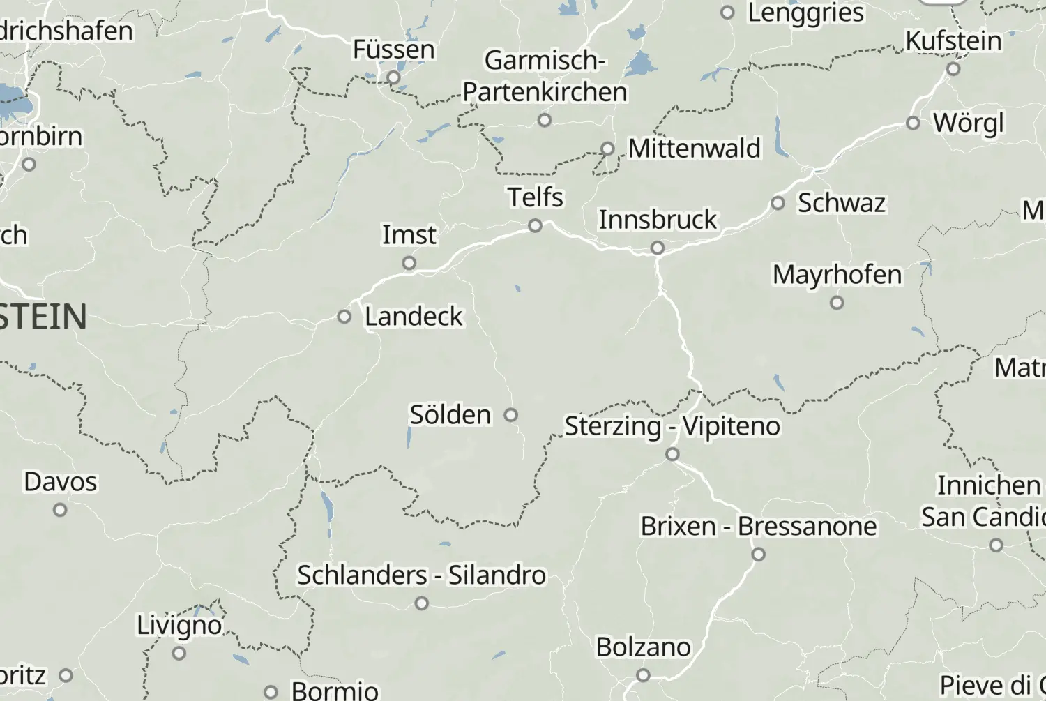 Route map: Timmelsjoch Crosspoint Tour — Tyrol · Austria