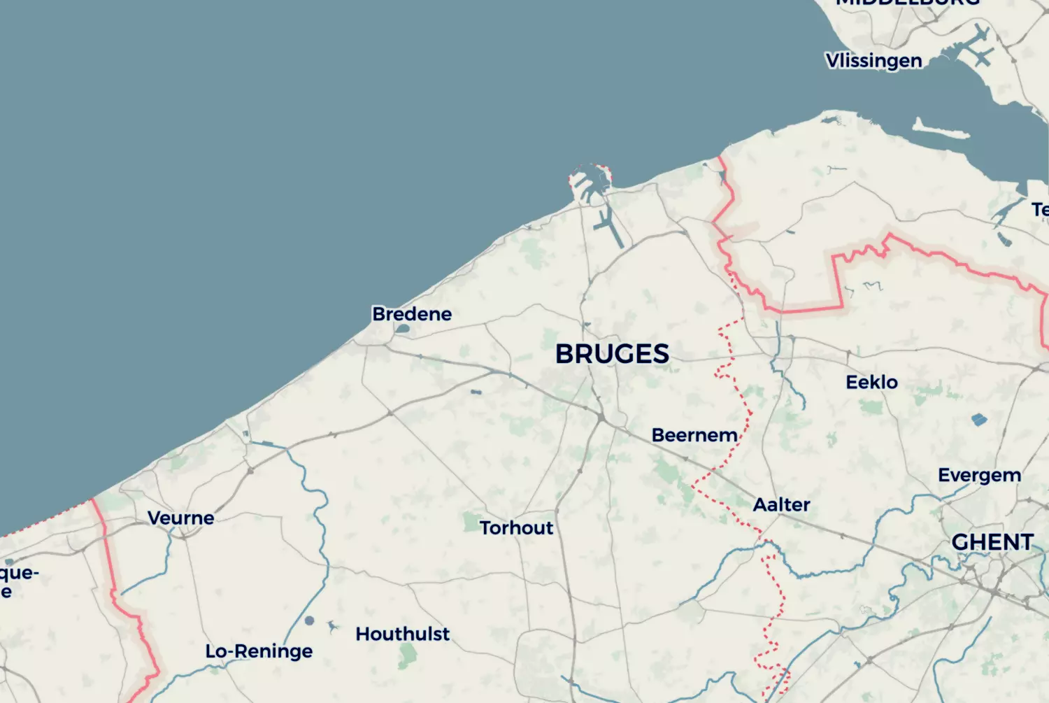 Route map: Lombardsijde-Oostende — West Flanders · Belgium
