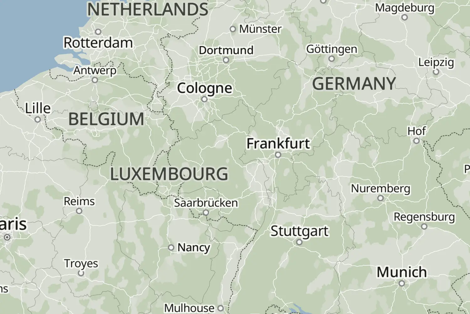 Acht dagen, acht landen — Dag 1