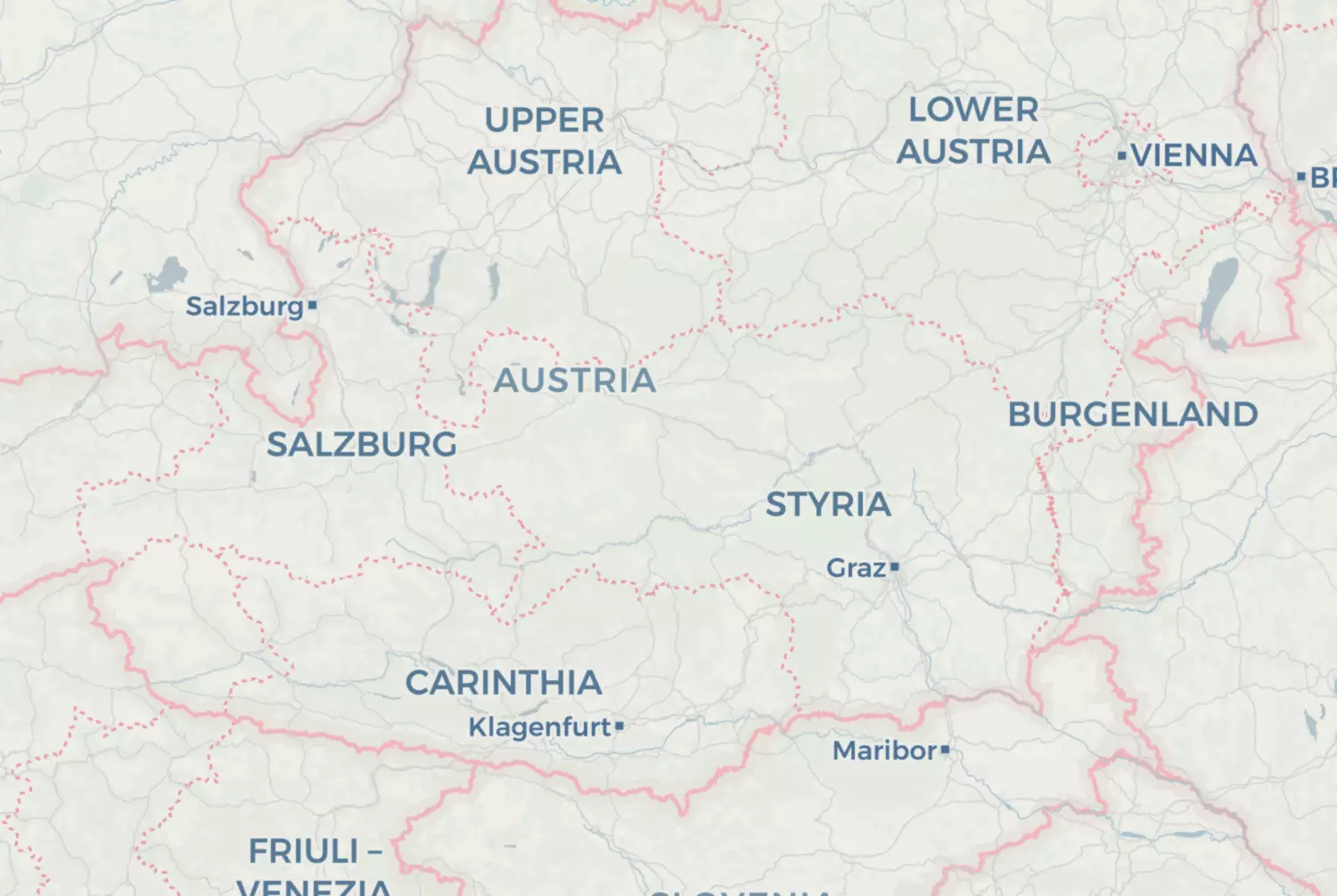 Route map: Acht dagen, acht landen — Dag 4 — Styria · Austria