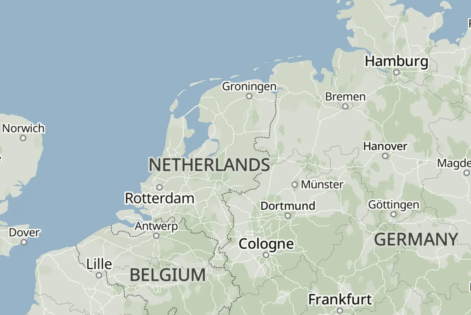 Route map: Pieterpad — Limburg · Netherlands